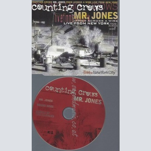 CD--COUNTING CROWS--MR.JONES -LIVE-