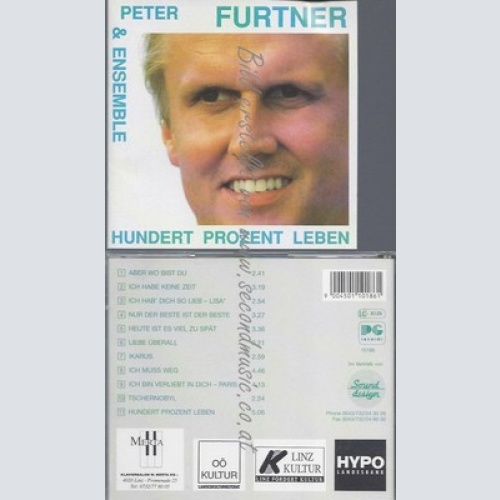 CD--FURTNER,PETER--HUNDERT PROZENT LEBEN