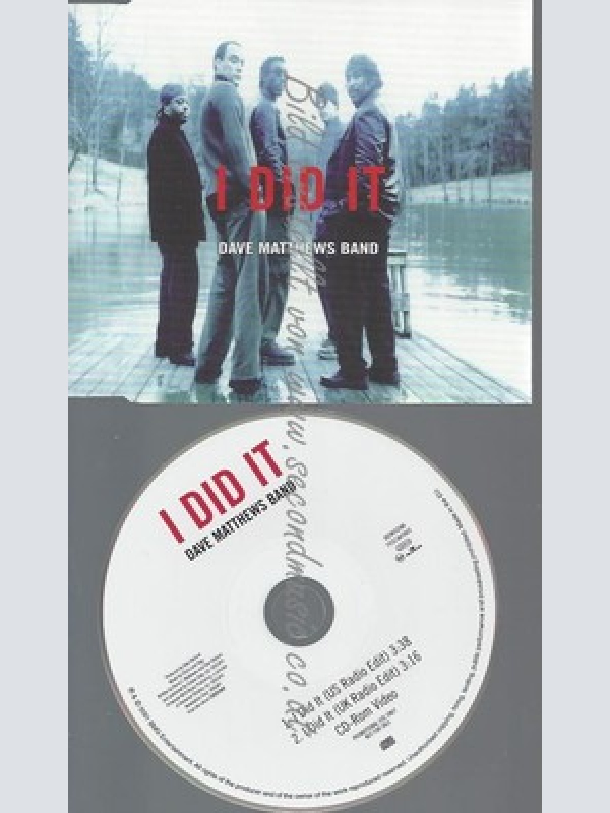 CD--DAVE MATTHEWS BAND--I DID ITSINGLE
