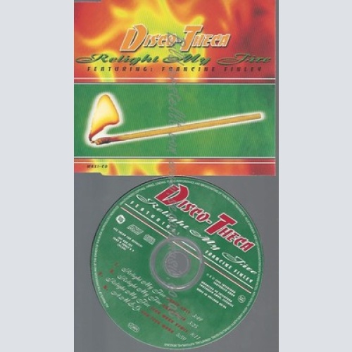 CD--DISCO-THEKA FEAT.F.FINLEY--RELIGHT MY FIRE