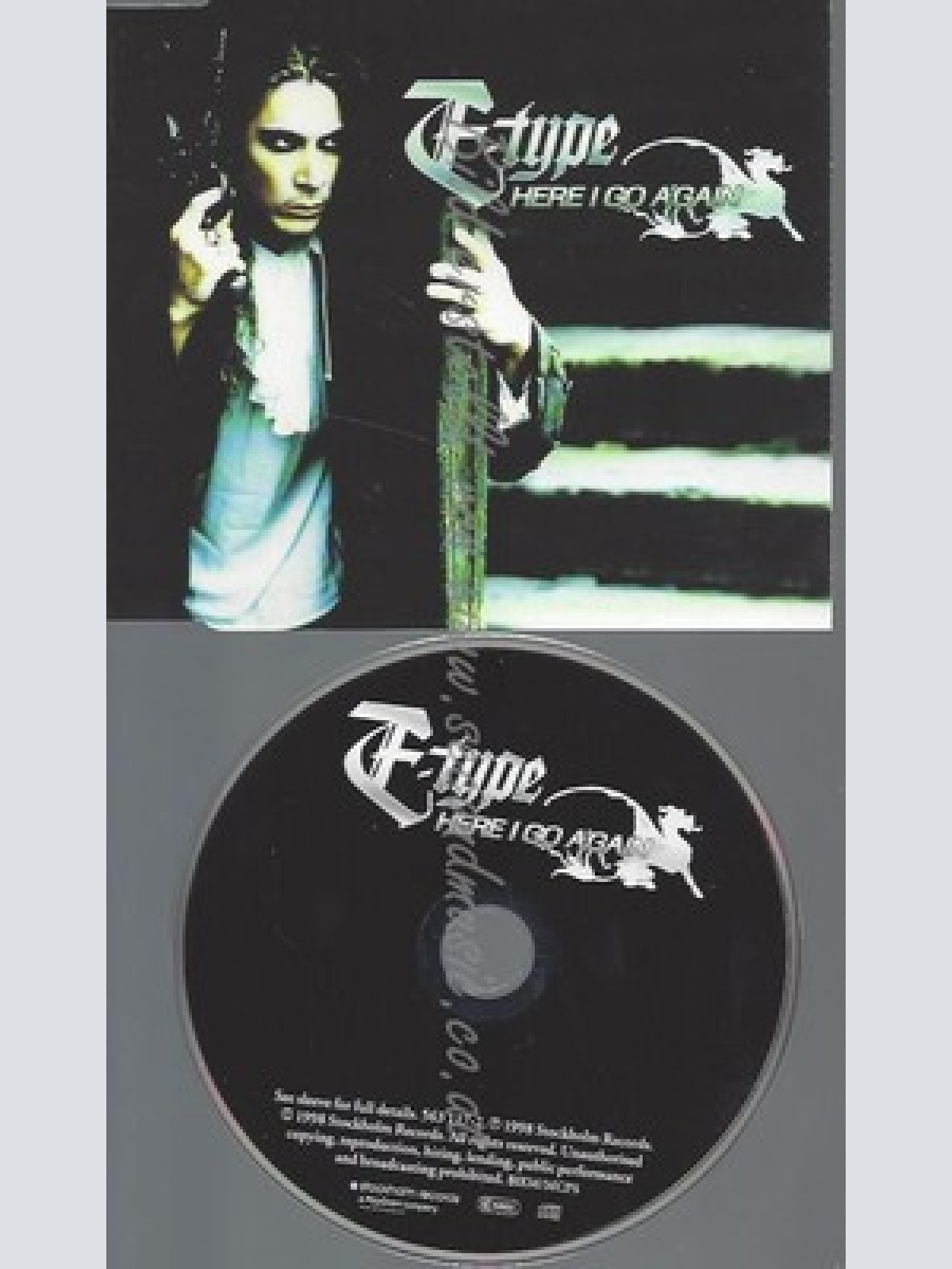 CD--E TYPE--HERE I GO AGAIN