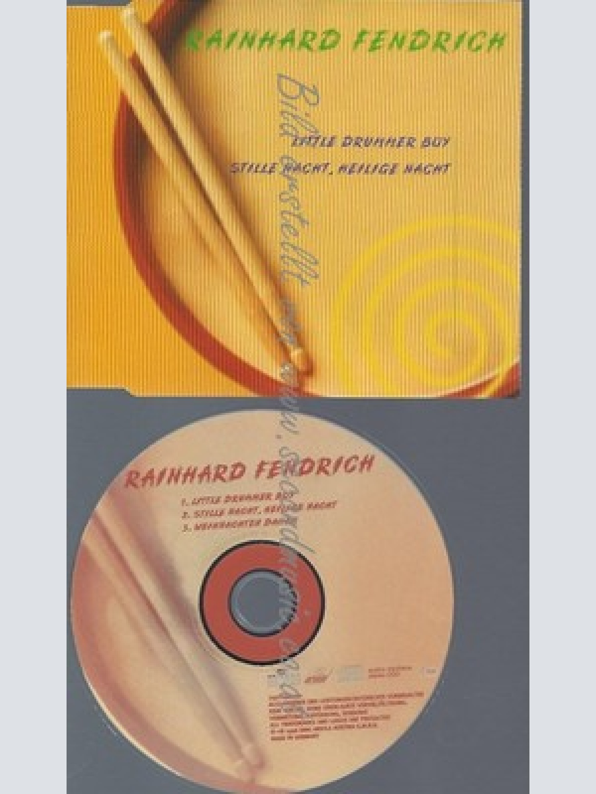 CD--FENDRICH,RAINHARD--LITTLE DRUMMER BOY
