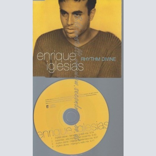 CD--ENRIQUE IGLESIAS--RHYTHM DIVINE