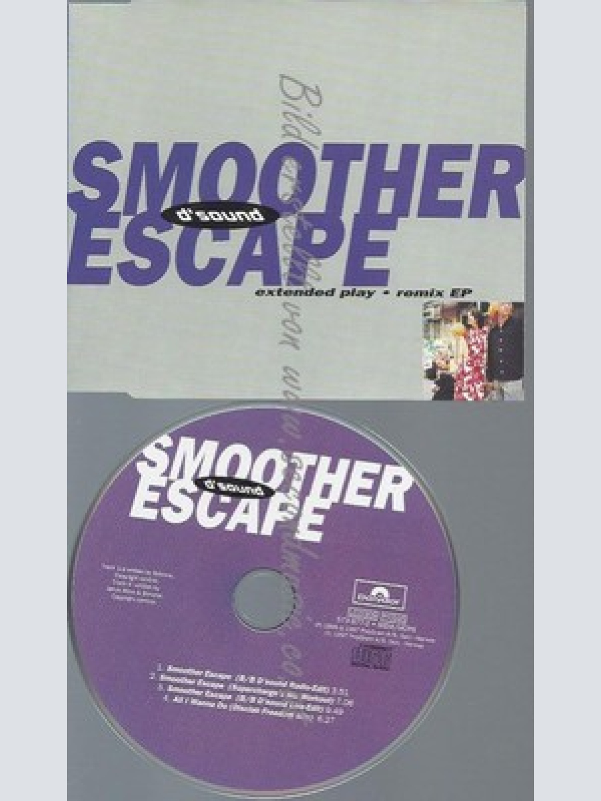 CD--D'SOUND--SMOOTH ESCAPE