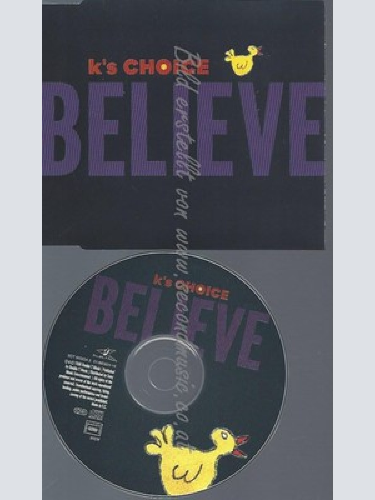 CD--K'S CHOICE--BELIEVE -X1+2-