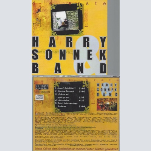 CD--HARRY SONNEK BAND--DIE ERSTE
