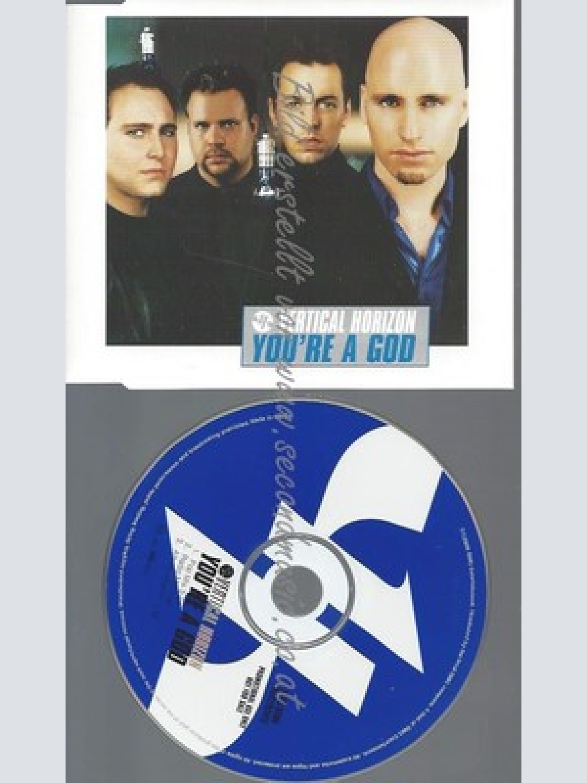 CD--VERTICAL HORIZON--YOU'RE A GOD--SINGLE