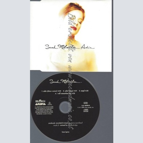 CD--SARAH MCLACHLAN--ADIA