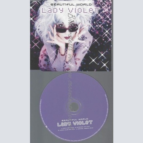 CD--LADY VIOLET--BEAUTIFUL WORLD