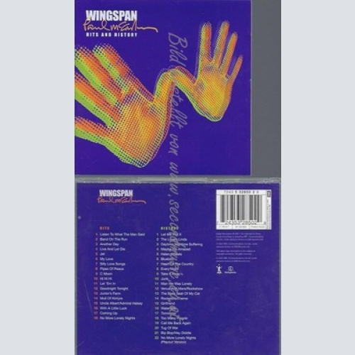 CD--PAUL MCCARTNEY UND THE WINGS--WINGSPAN -HITS & HISTORY-
