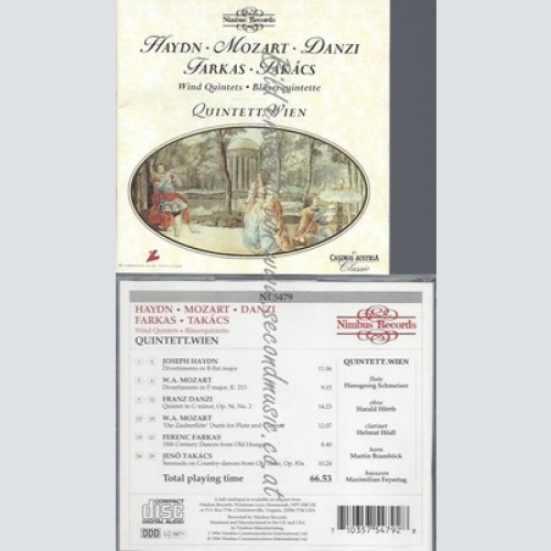 CD--QUINTETT WIEN UND QUINTETT.WIEN--WIND QUINTETS