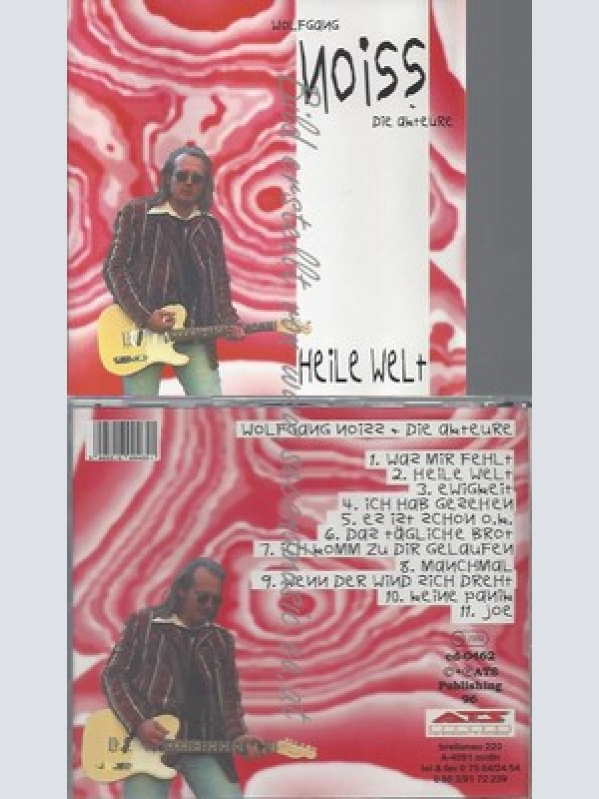 CD--NOISS WOLFGANG & AKTEURE--HEILE WELT