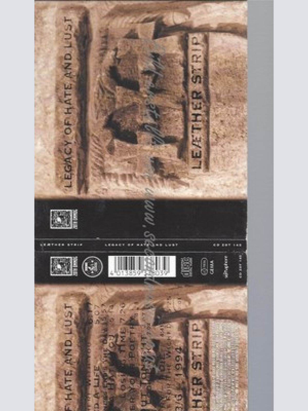 CD--LEAETHER STRIP--LEGACY OF HATE AND LUST