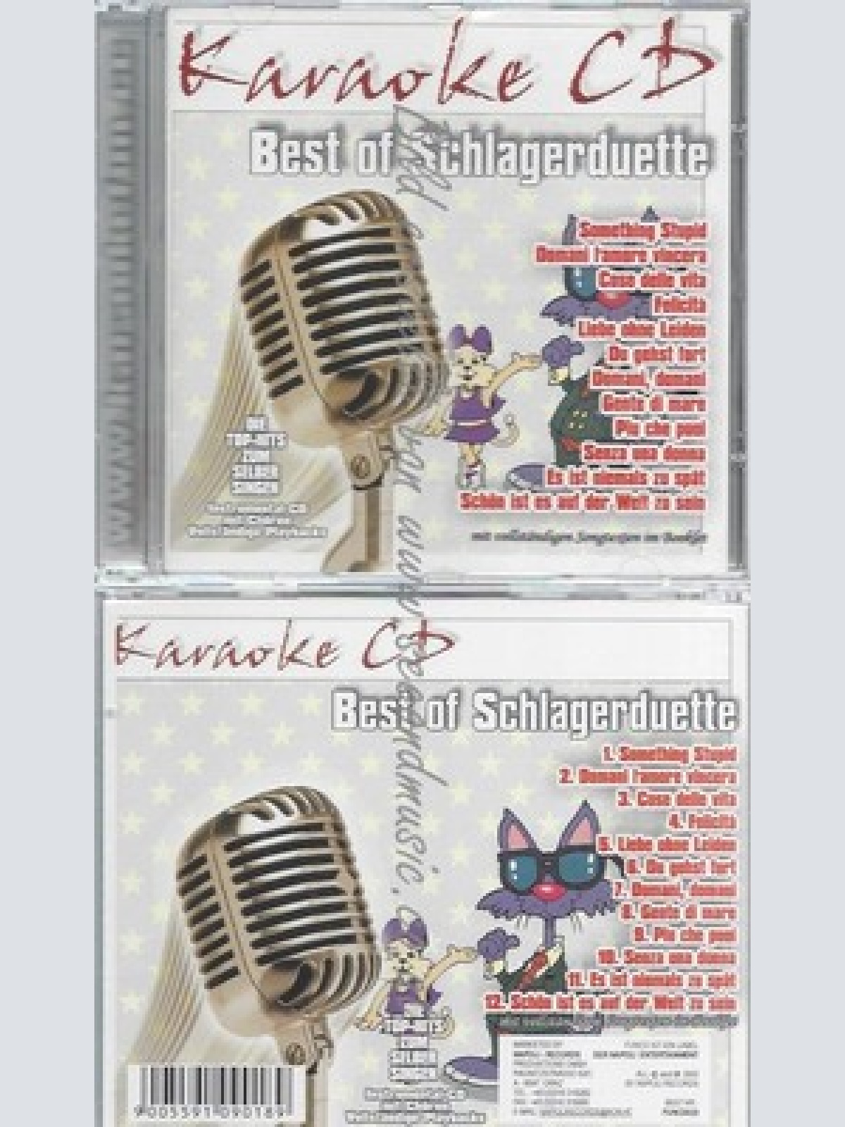 CD--KARAOKEFUN.CC VA--BEST OF SCHLAGERDUETTE | KARAOKE