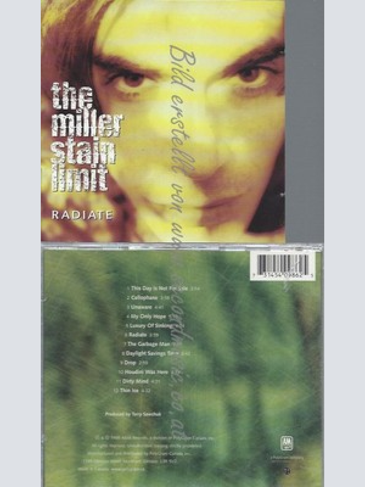 CD--MILLER STAIN LIMIT--RADIATE | IMPORT