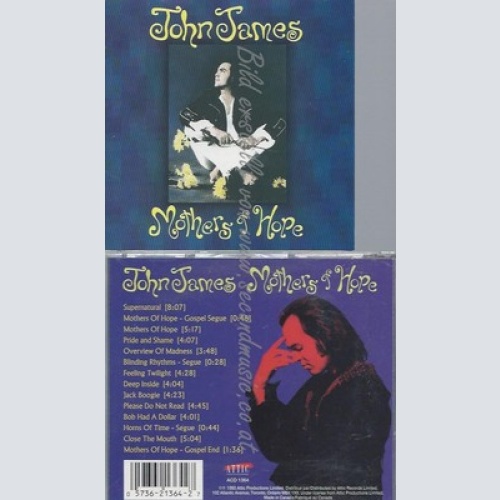 CD--JOHN JAMES--MOTHERS OF HOPE | IMPORT