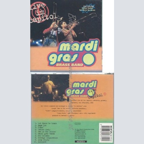 CD--MARDI GRAS BRASS BAND--LIVE IM CAPITOL