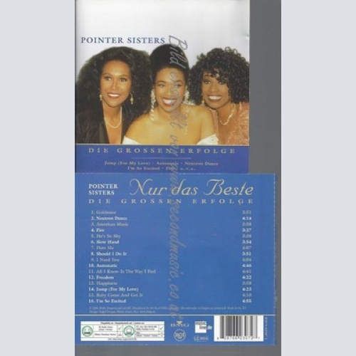 CD--POINTER SISTERS--NUR DAS BESTE