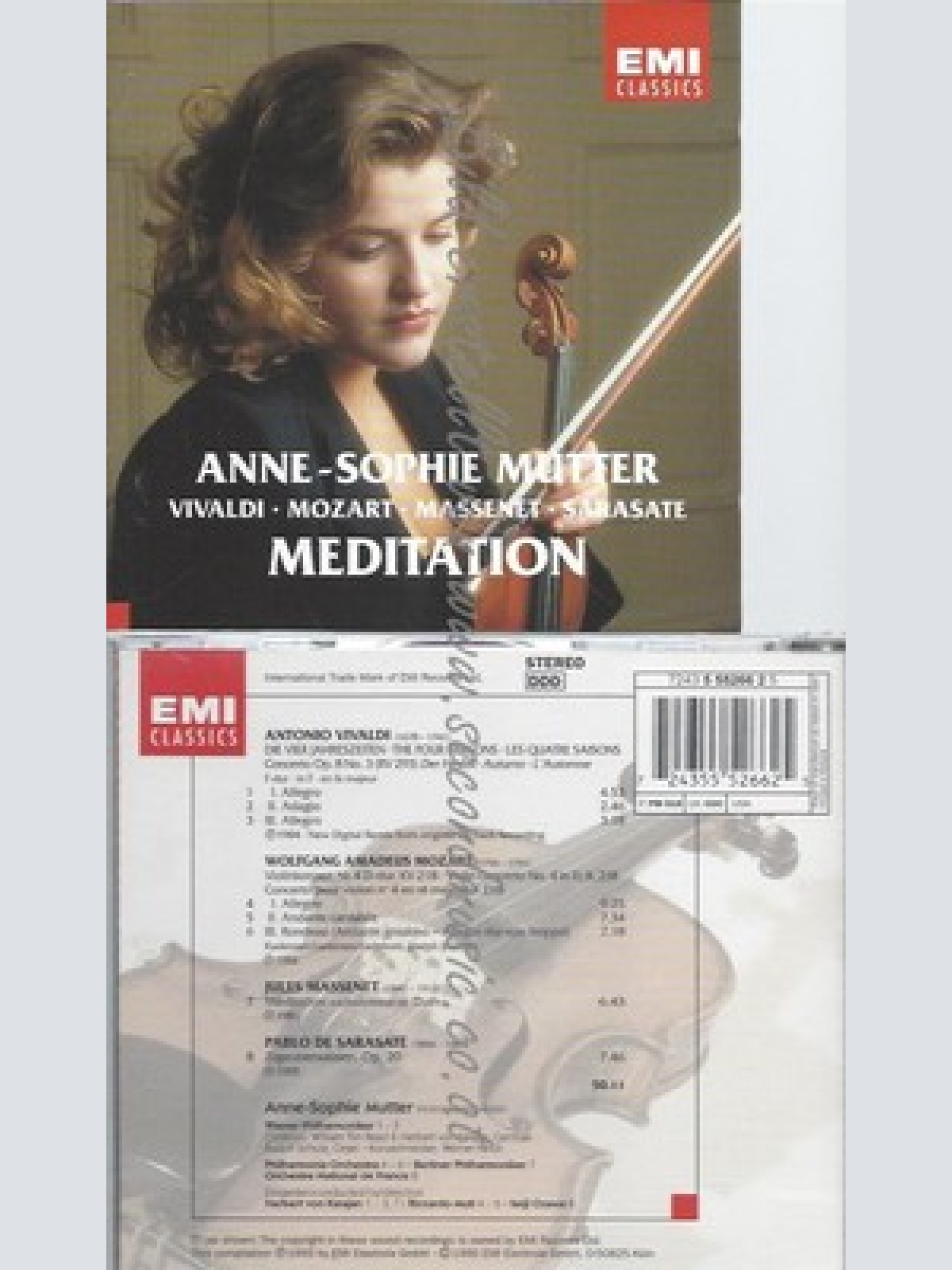 CD--MUTTER,ANNE-SOPHIE UND KARAJAN--MEDITATION