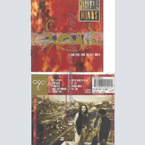 CD--SIMPLE MINDS--GOOD NEWS FROM THE NEXT WORLD