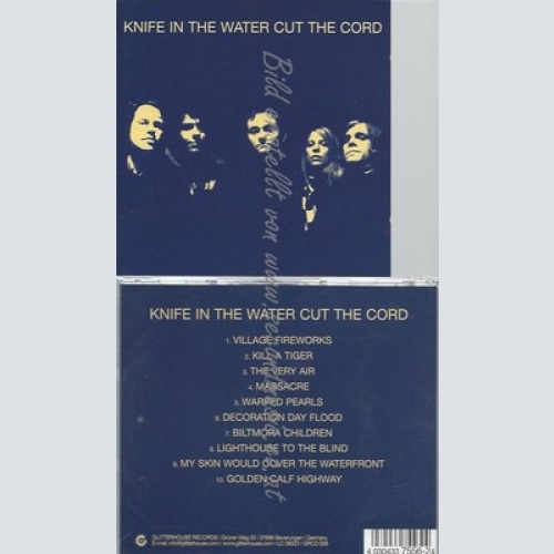 CD--KNIFE IN THE WATER--CUT THE CORD