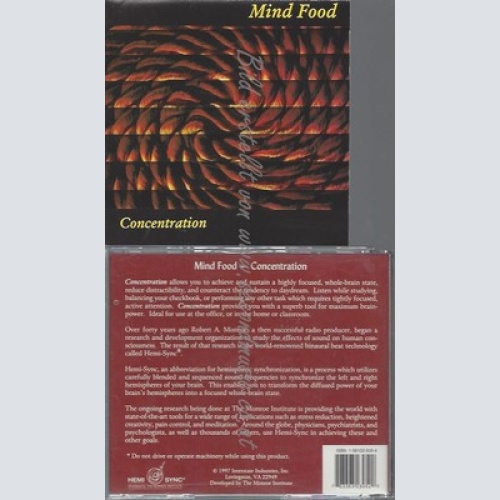 CD--MIND FOOD--CONCENTRATION