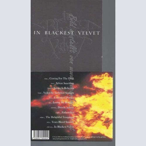 CD--IN BLACKEST VELVET--EDENFLOW