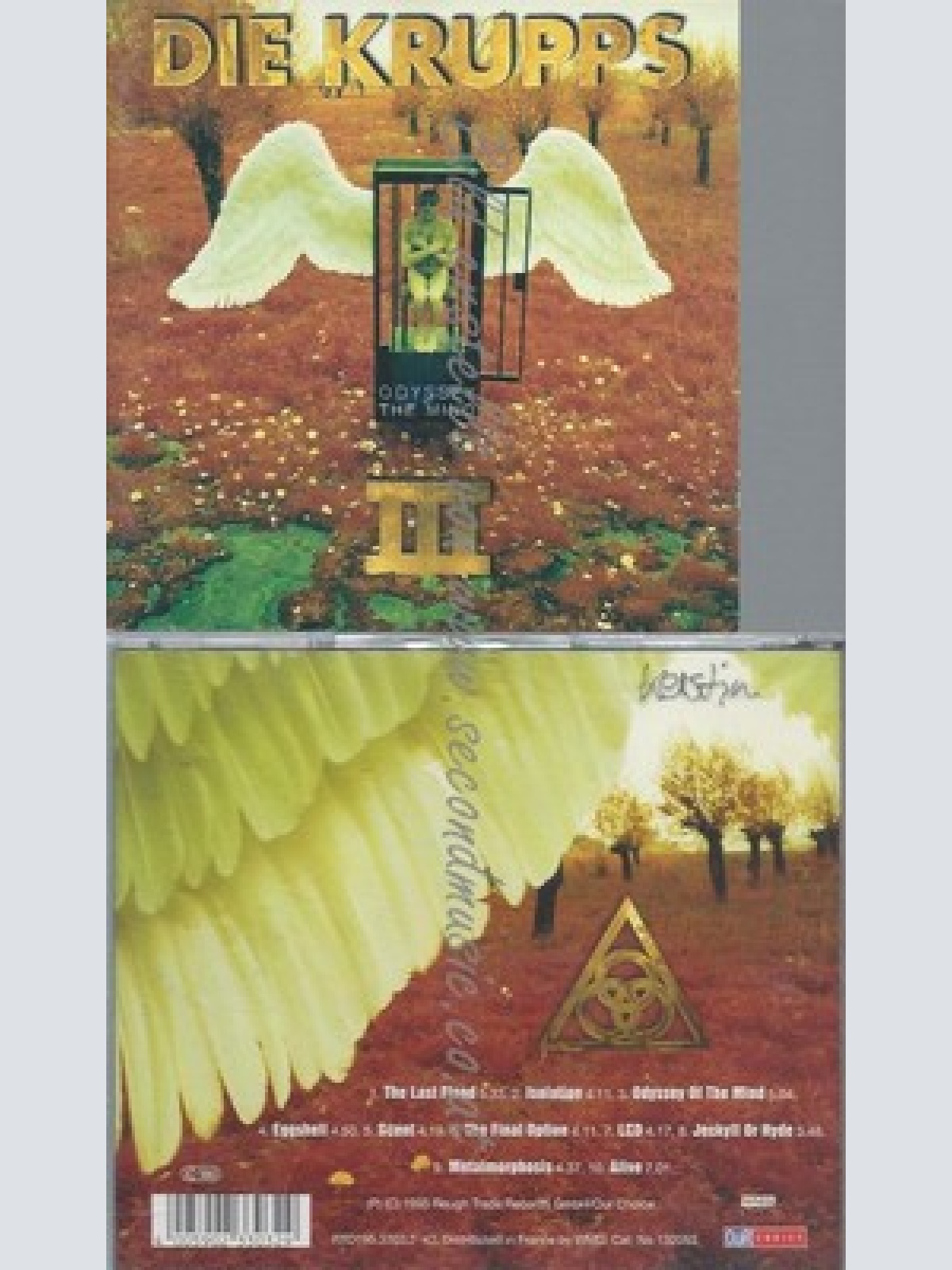 CD--DYSSEY OF THE MIND/ DIE KRUPPS--III