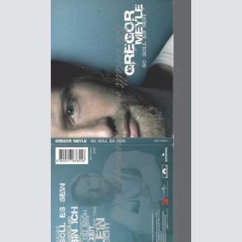 CD--GREGOR MEYLE--SO SOLL ES SEIN