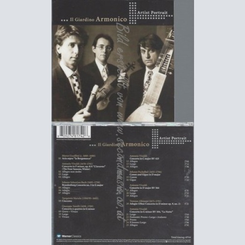 CD--IL GIARDINO ARMONICO--ARTIST PORTRAIT