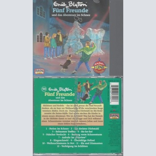 CD--FUENF FREUNDE--FUENF FREUNDE 59: UND DAS ABENTEUER IM SCHNEE