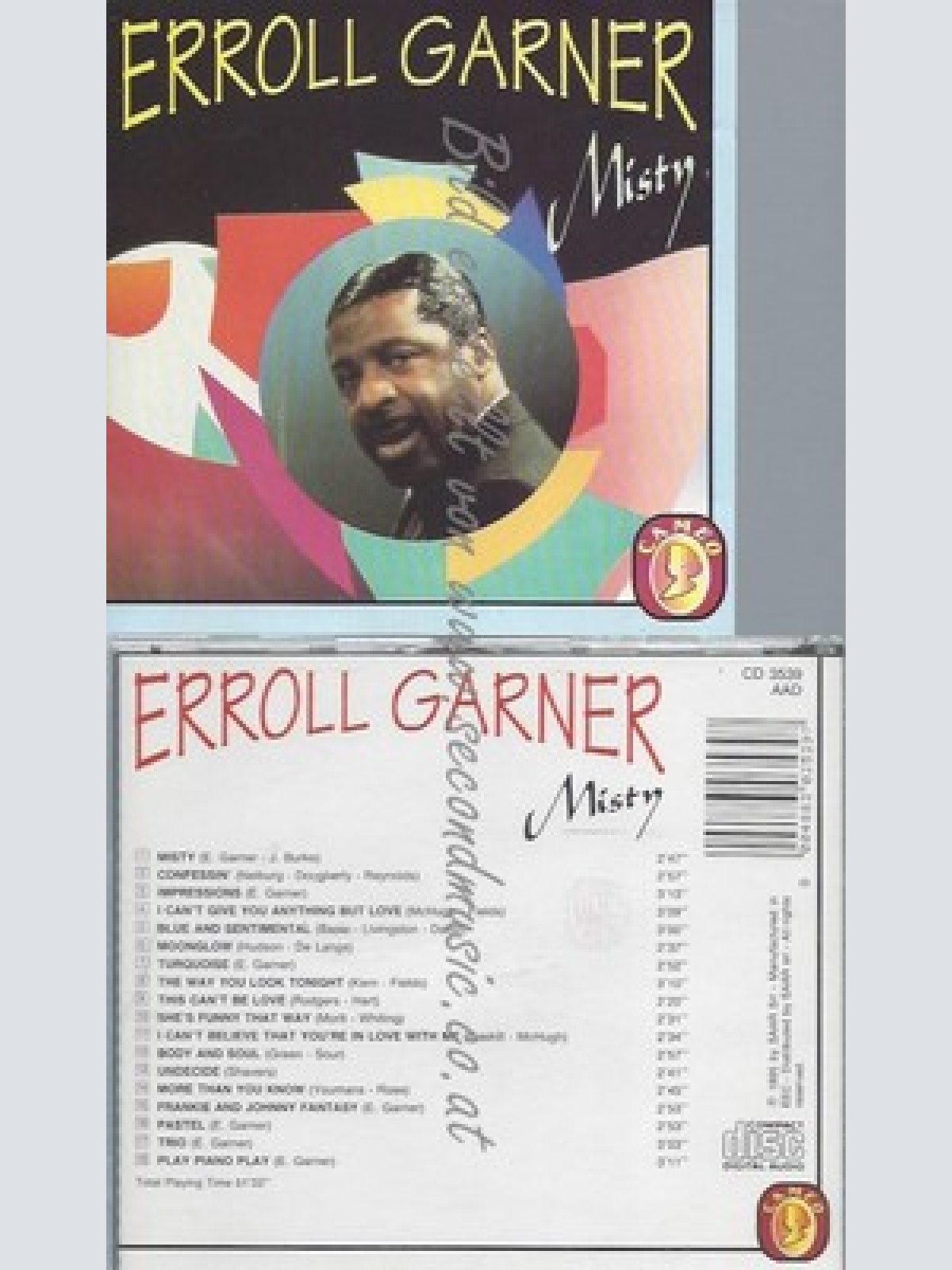 CD--GARNER,ERROLL--MISTY