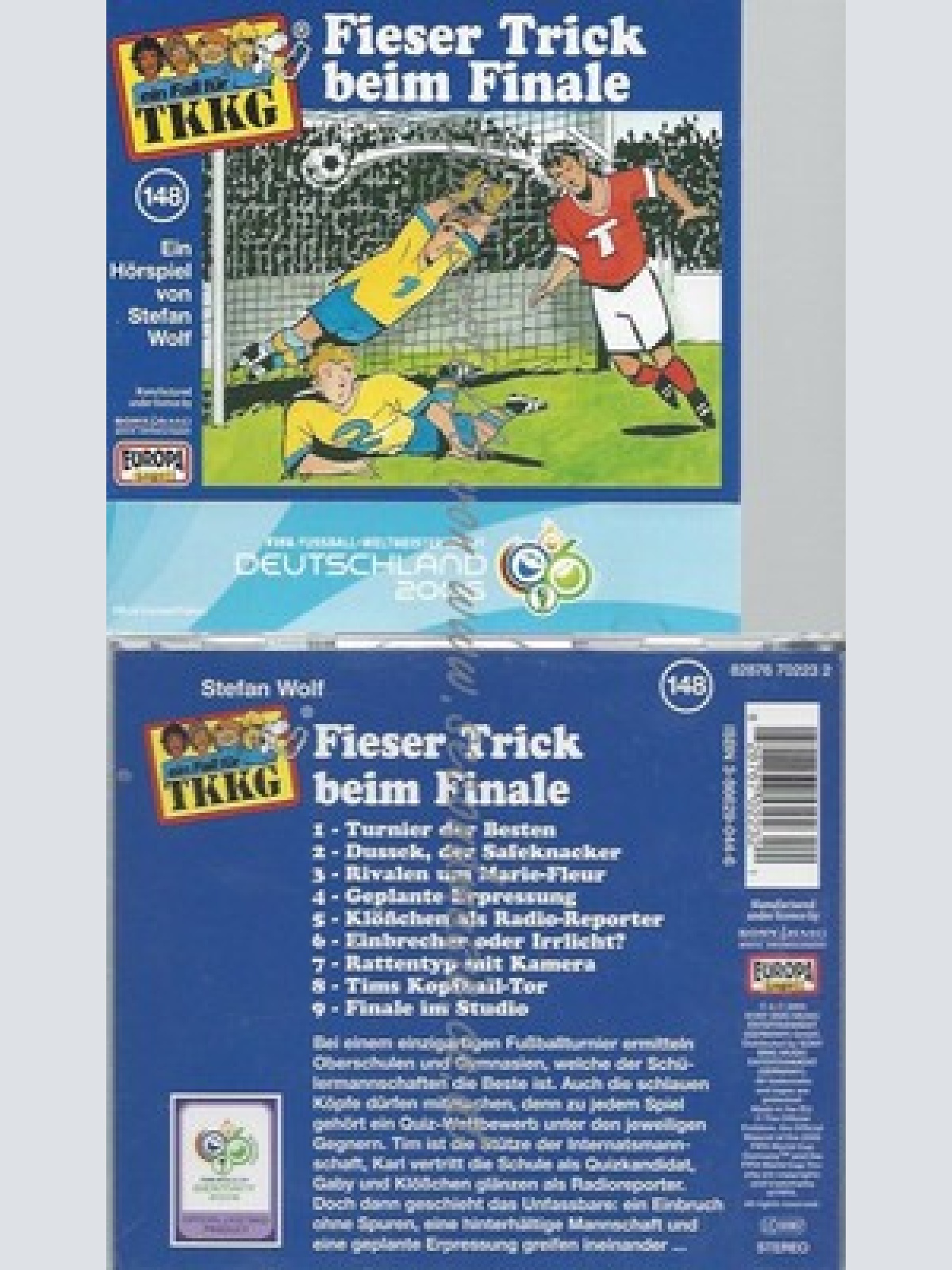 CD--FIESER TRICK BEIM FINALE/ TKKG--148