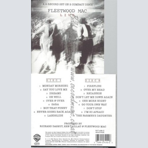 CD--FLEETWOOD MAC--FLEETWOOD MAC LIVE | DOPPEL-CD