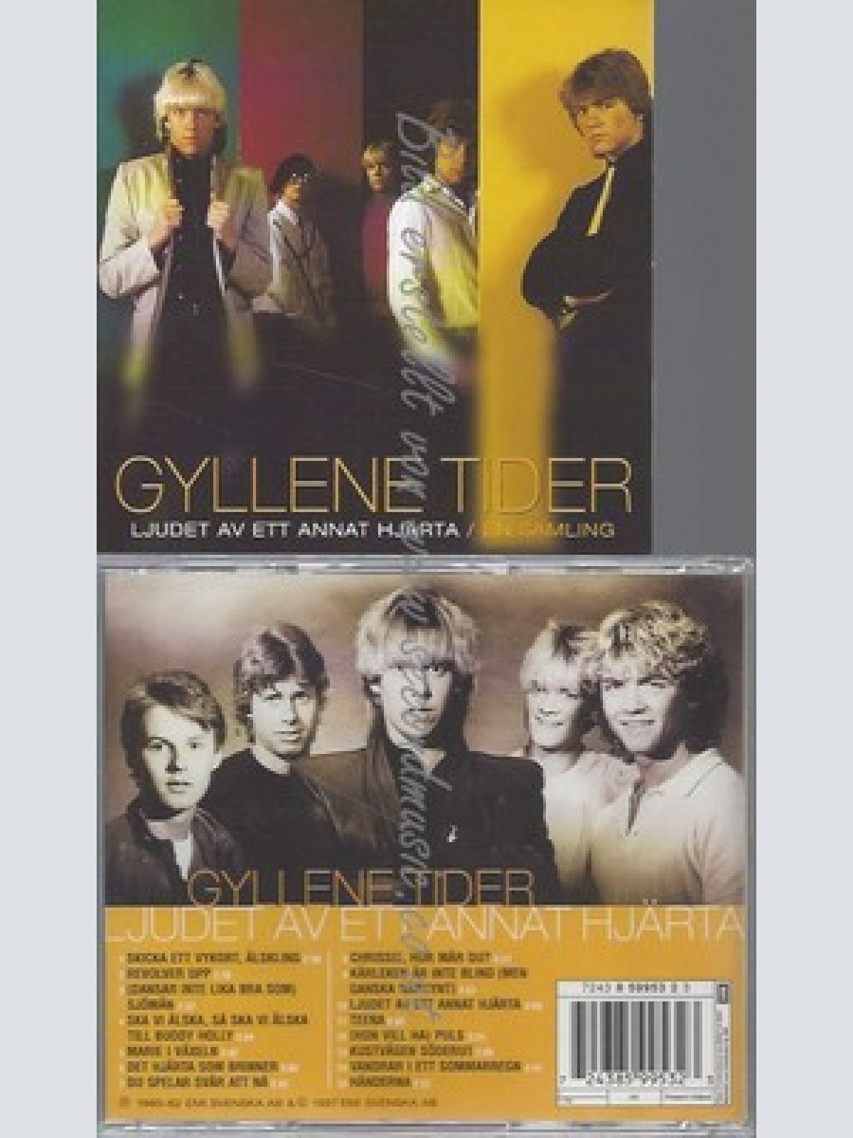 CD--GYLLENE TIDER UND PER GESSLE--LJUDET AV ETT ANNAT HJAERTA