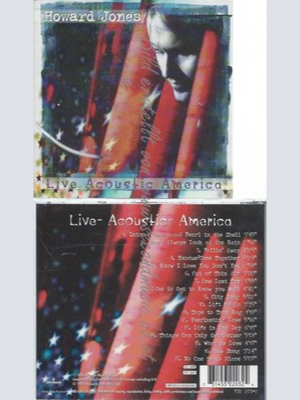CD--HOWARD JONES--LIVE ACOUSTIC -AMERICA-