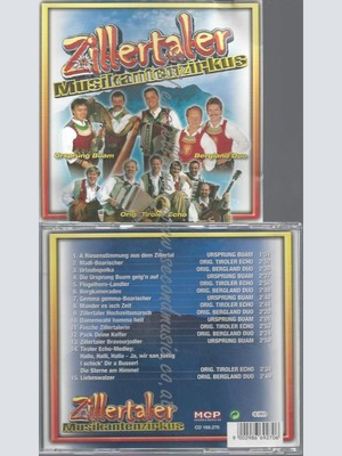 CD--VARIOUS--ZILLERTALER MUSIKANTENZIRKUS