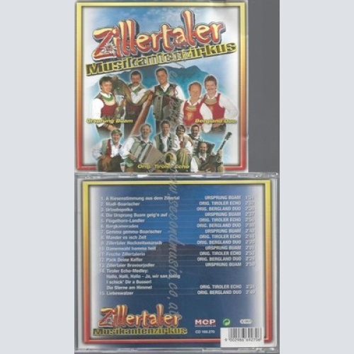 CD--VARIOUS--ZILLERTALER MUSIKANTENZIRKUS