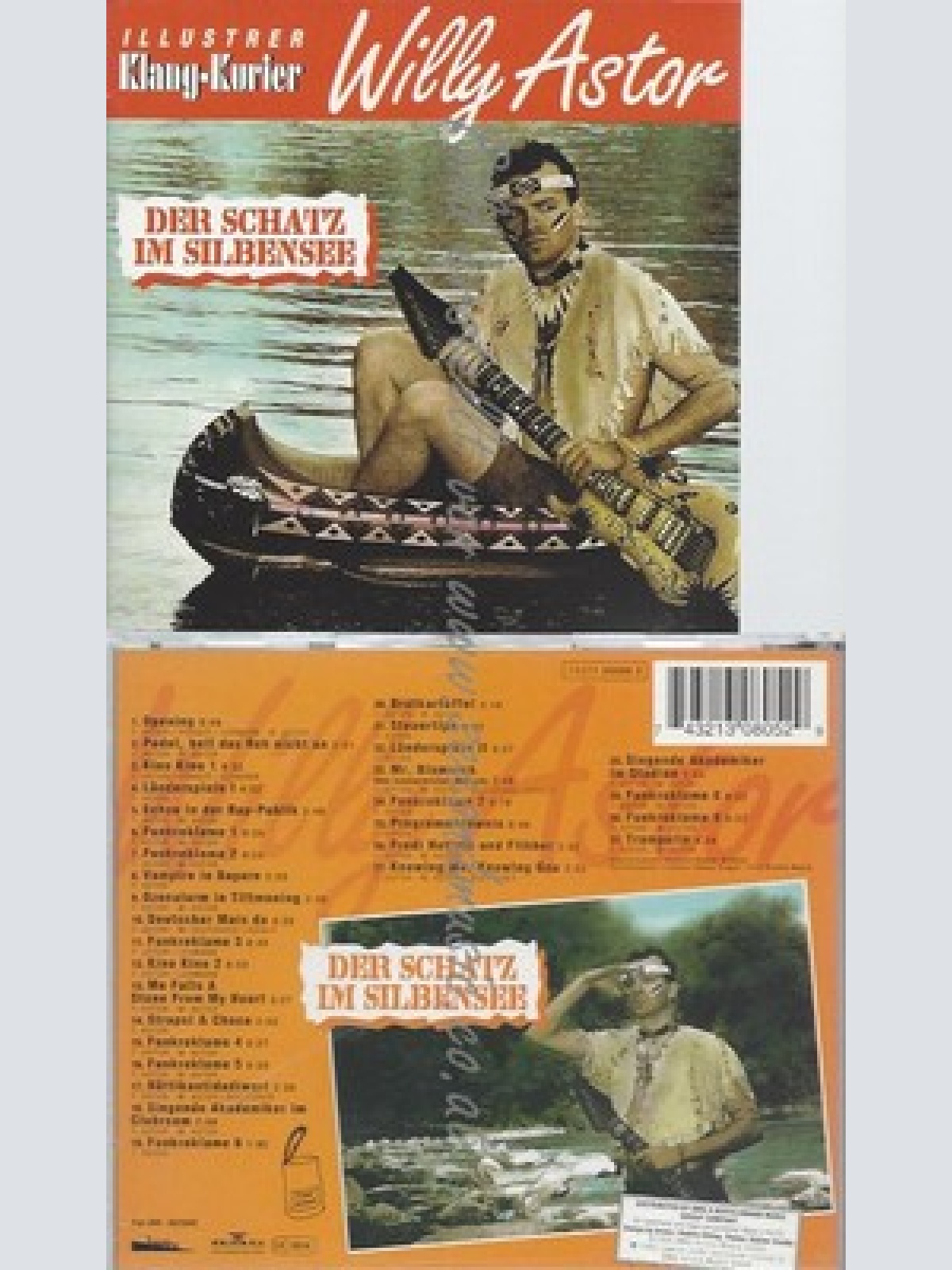 CD--WILLY ASTOR--DER SCHATZ IM SILBENSEE