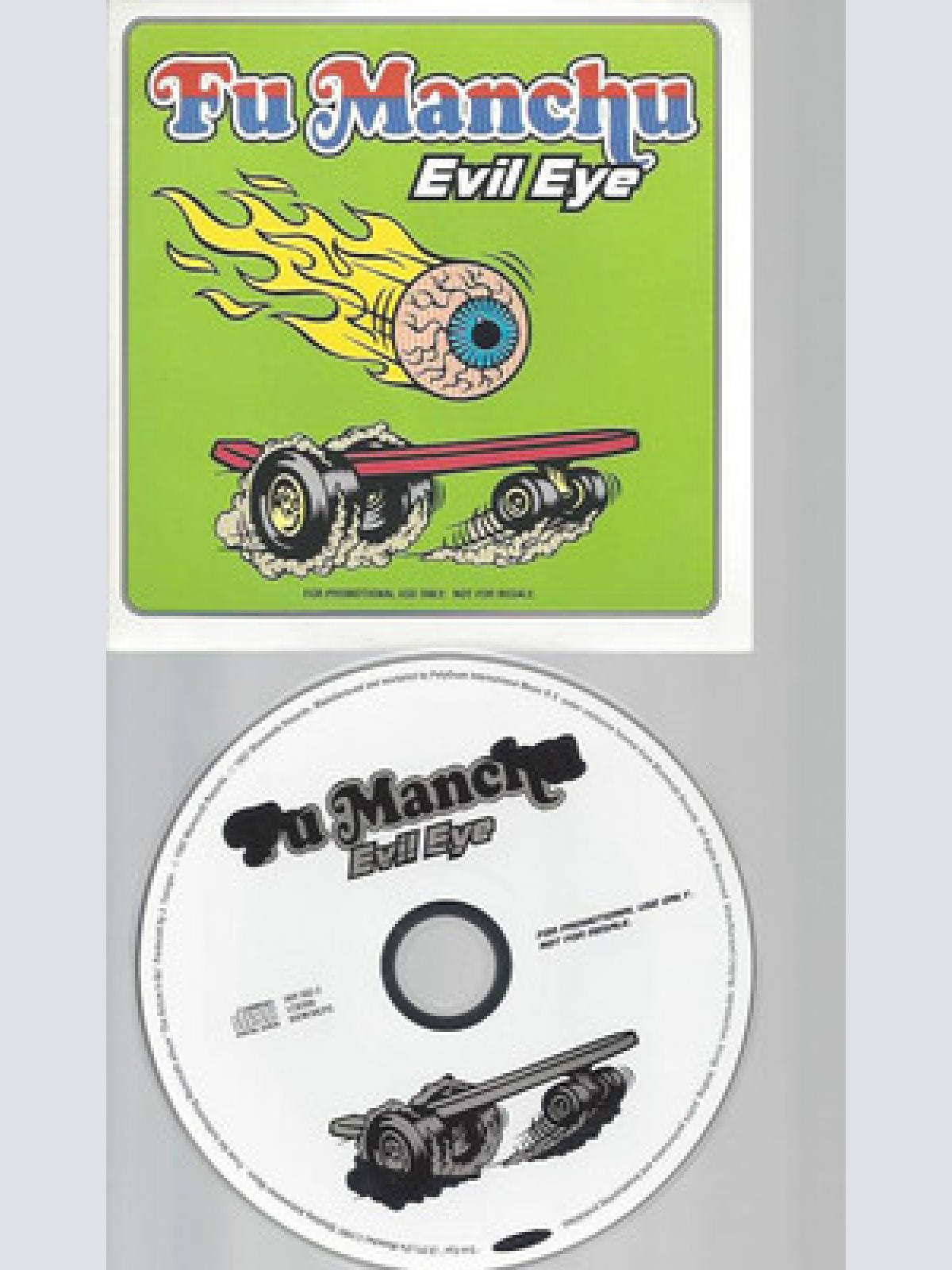 CD--PROMO--FU MANCHU--EVIL EYE