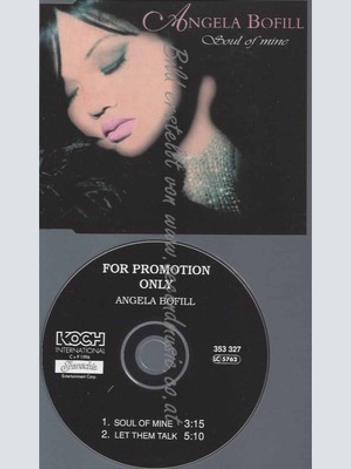 CD--ANGELA BOFILL--SOUL OF MINE--PROMO