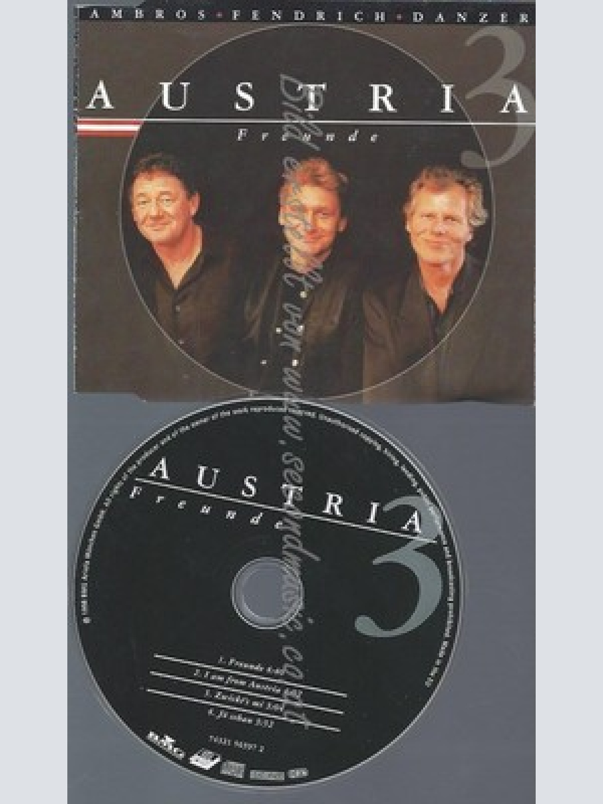 CD--AUSTRIA 3--AMBROS DANZER FENDRICH--FREUNDE