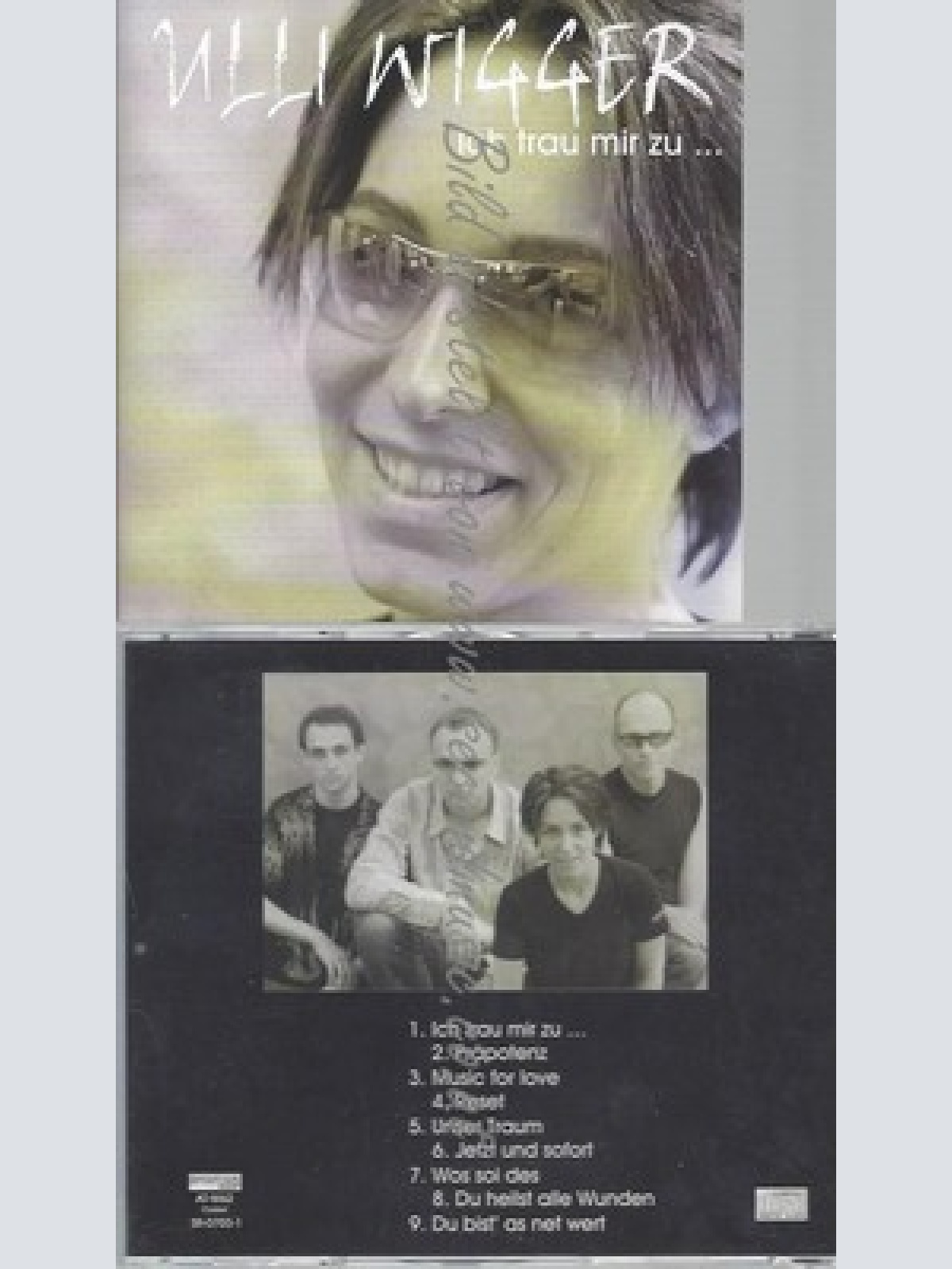 CD--WILLI WIGGER--ICH TRAU MIR ZU