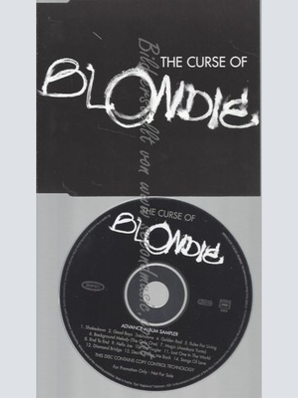 PROMO CD--BLONDIE--THE CURSE OF--14 TR