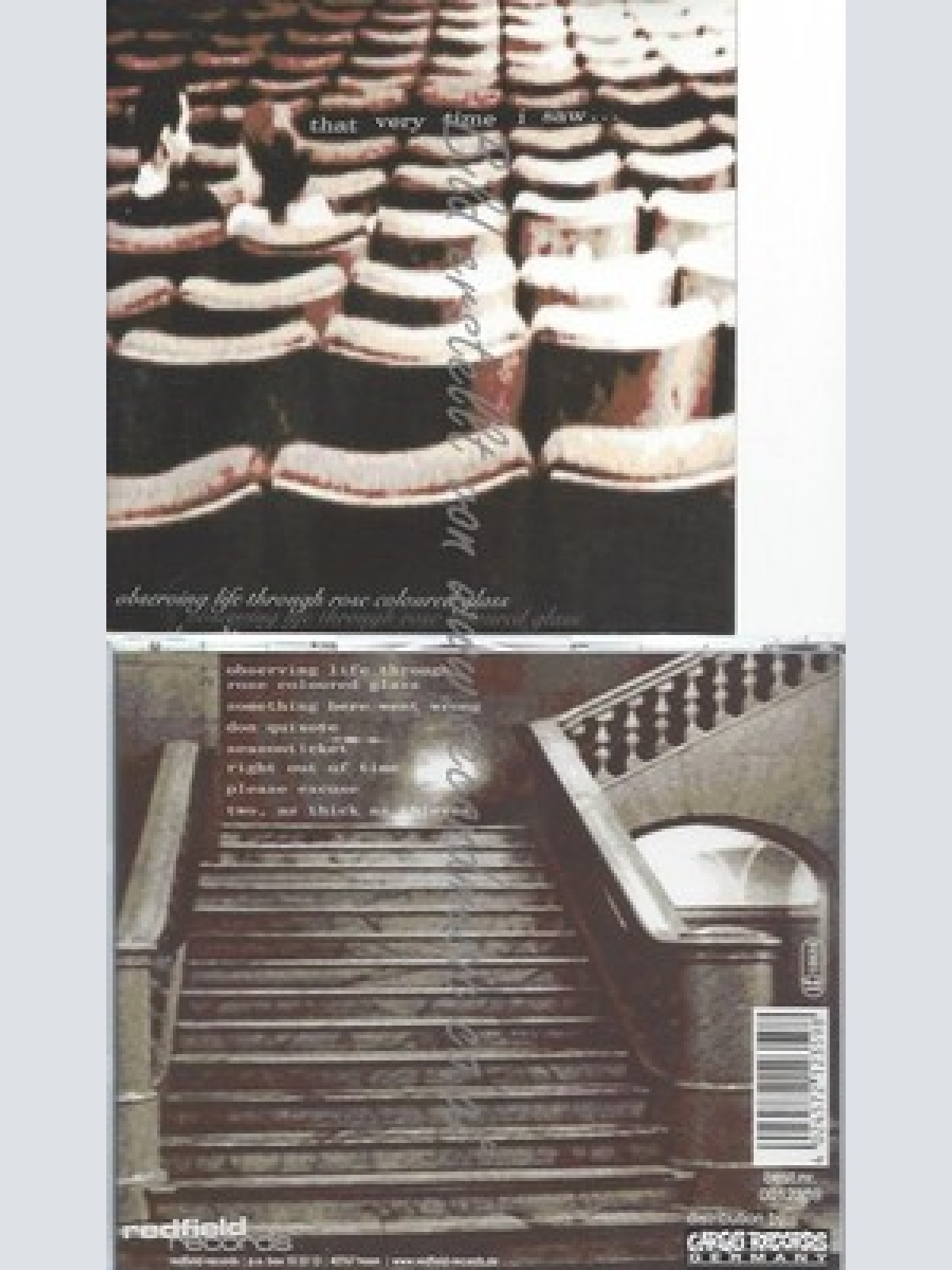 CD--THAT VERY TIME I SAW UND THAT VERY TIME I SAW--OBSERVING LIFE THROGH ROSE C