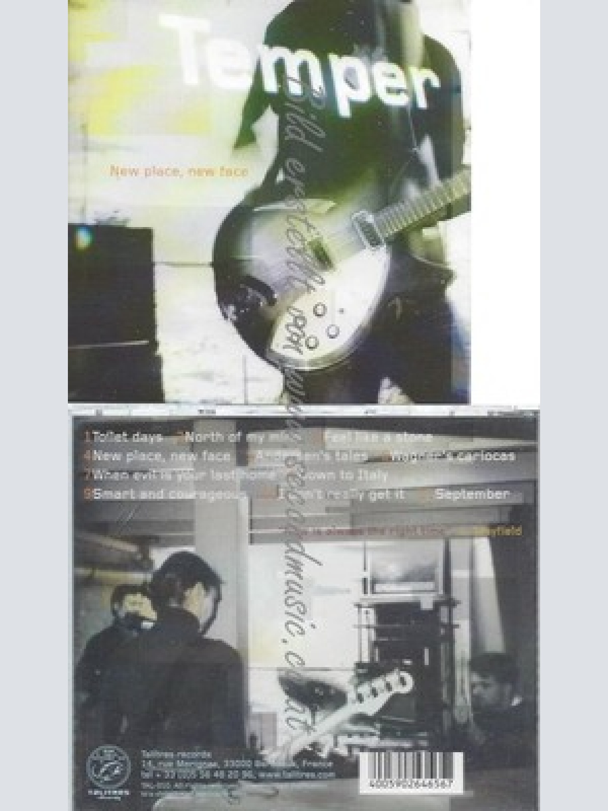 CD--TEMPER--NEW PLACE,NEW FACE