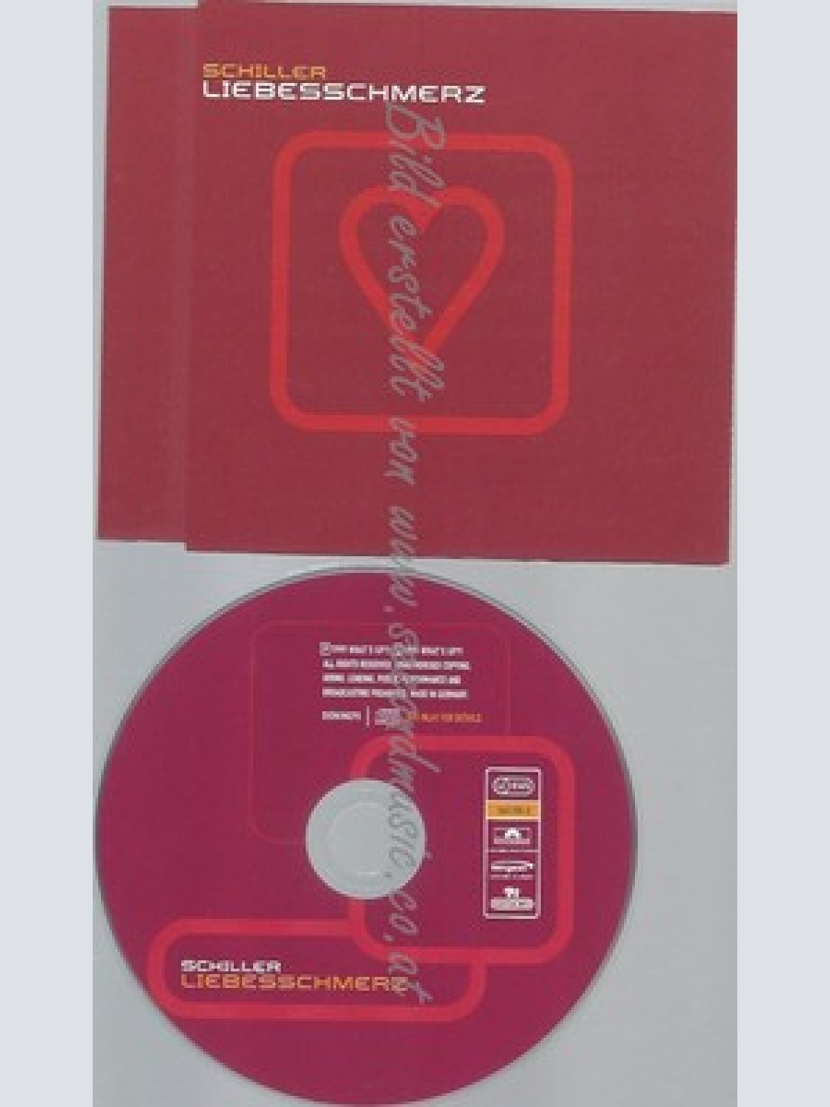 CD--SCHILLER--LIEBESSCHMERZ | SINGLE