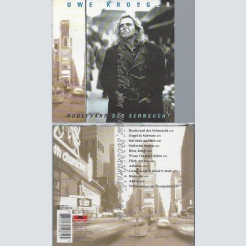 CD--UWE KROGER--BOULEVARD DER SEHNSUCHT