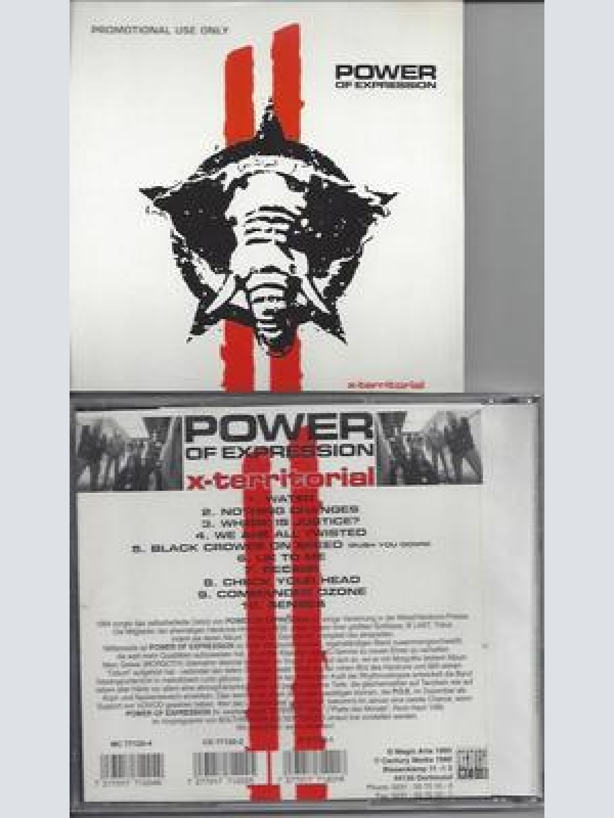 CD--POWER OF EXPRESSION--X-TERRITORIAL -PROMO