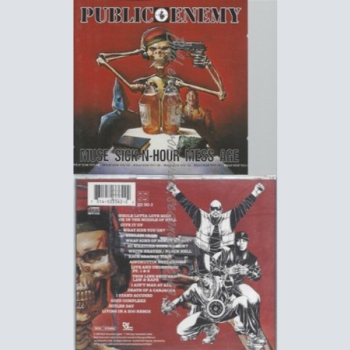 CD--PUBLIC ENEMY--MUSE SICK-N-HOUR MESS AGE